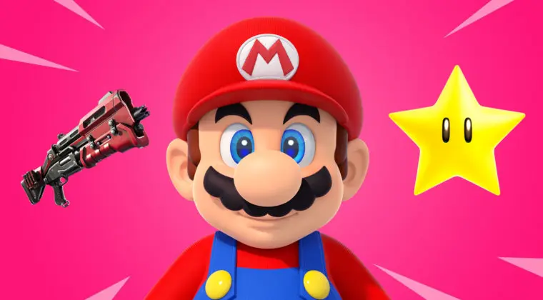Imagen de Fortnite: imaginan un increíble set de nuevas armas y objetos inspirados en Super Mario