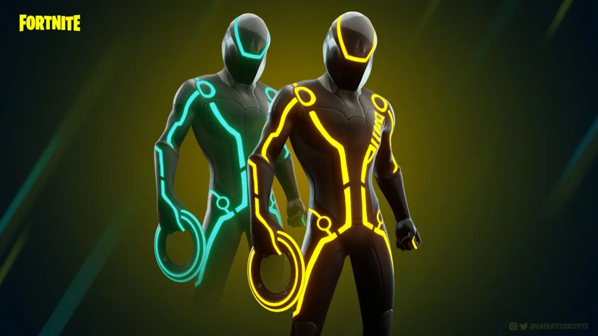 fortnite tron 5