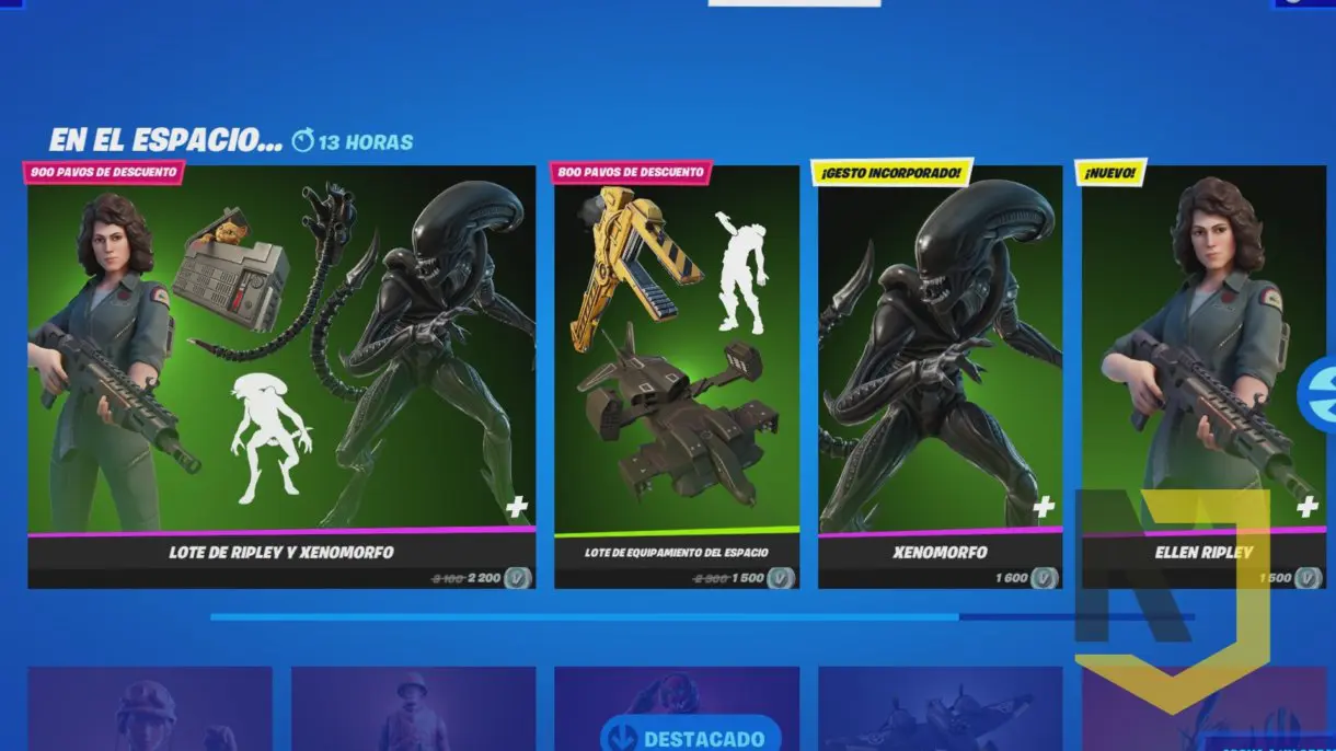 fortnite xenomorfo 1