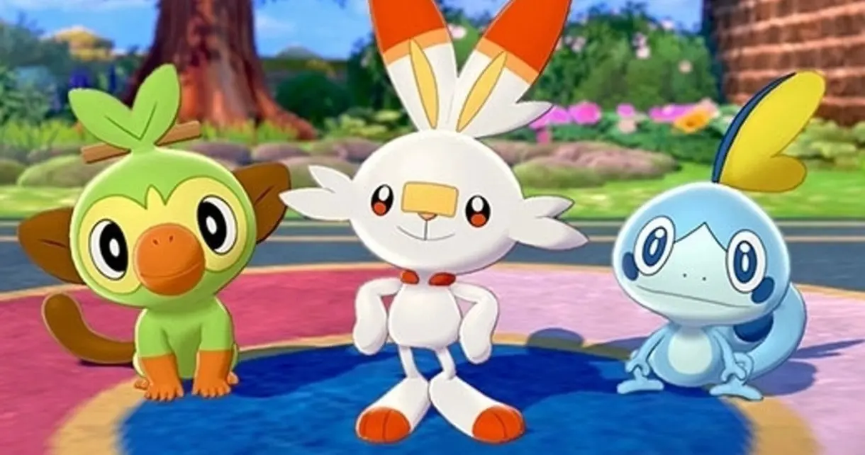 Grookey Scorbunny Sobble Pokemon iniciales