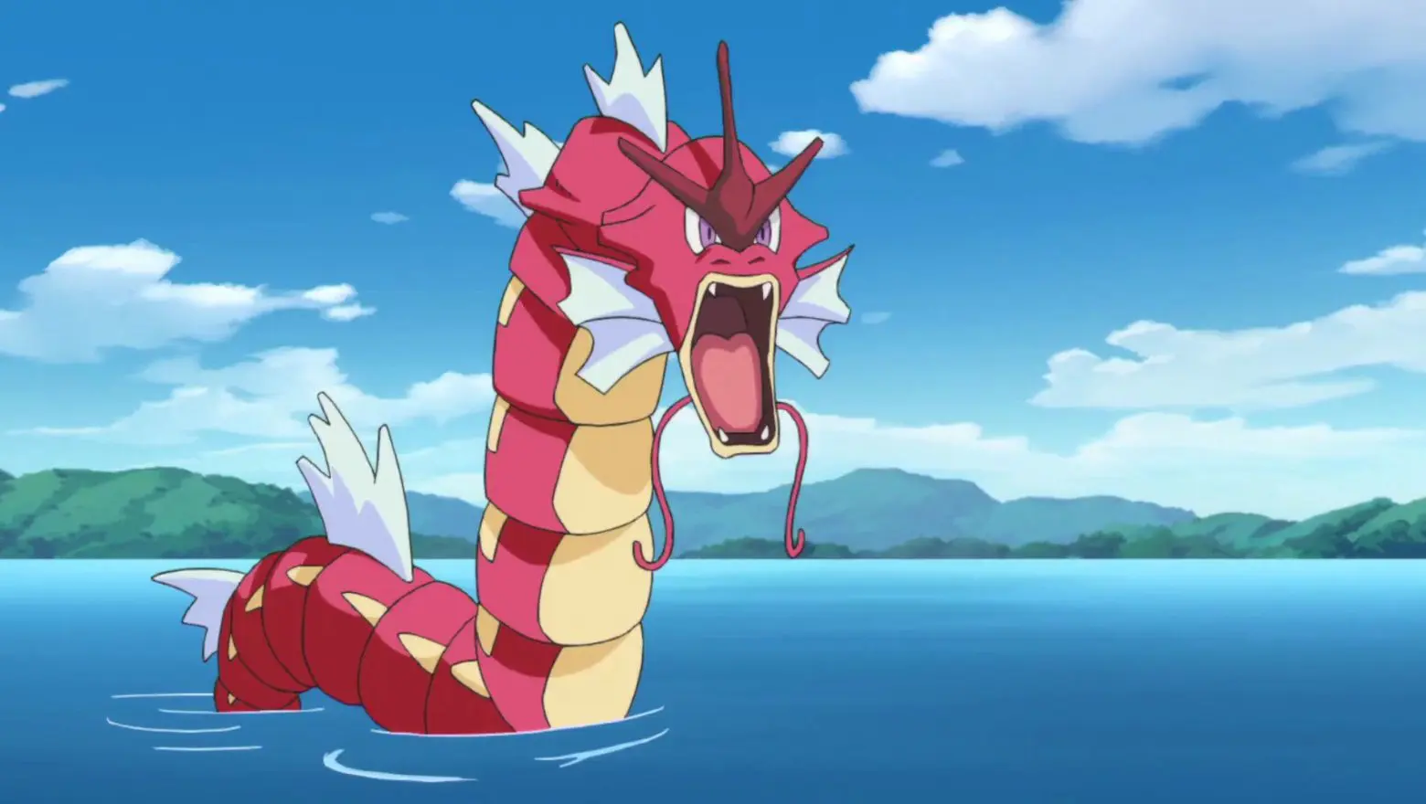 Gyarados rojo shiny Pokemon