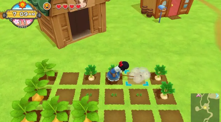 Imagen de Harvest Moon: Un Mundo Único - Guía para mejorar las herramientas