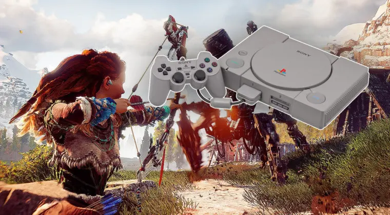 Imagen de Así es como sería un demake de Horizon Zero Dawn con gráficos de PS1