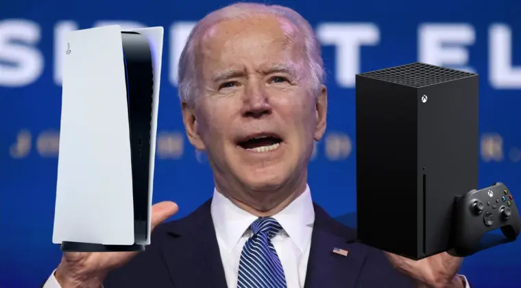 Imagen de Joe Biden ejecuta una investigación ante la falta de stock de PS5 y Xbox Series