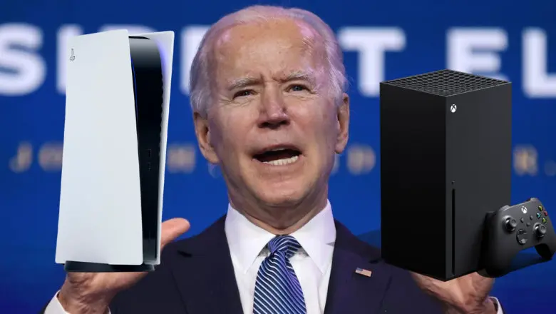 joe biden ps5 xbox series x|s