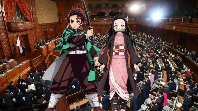 kimetsu no yaiba japan politics