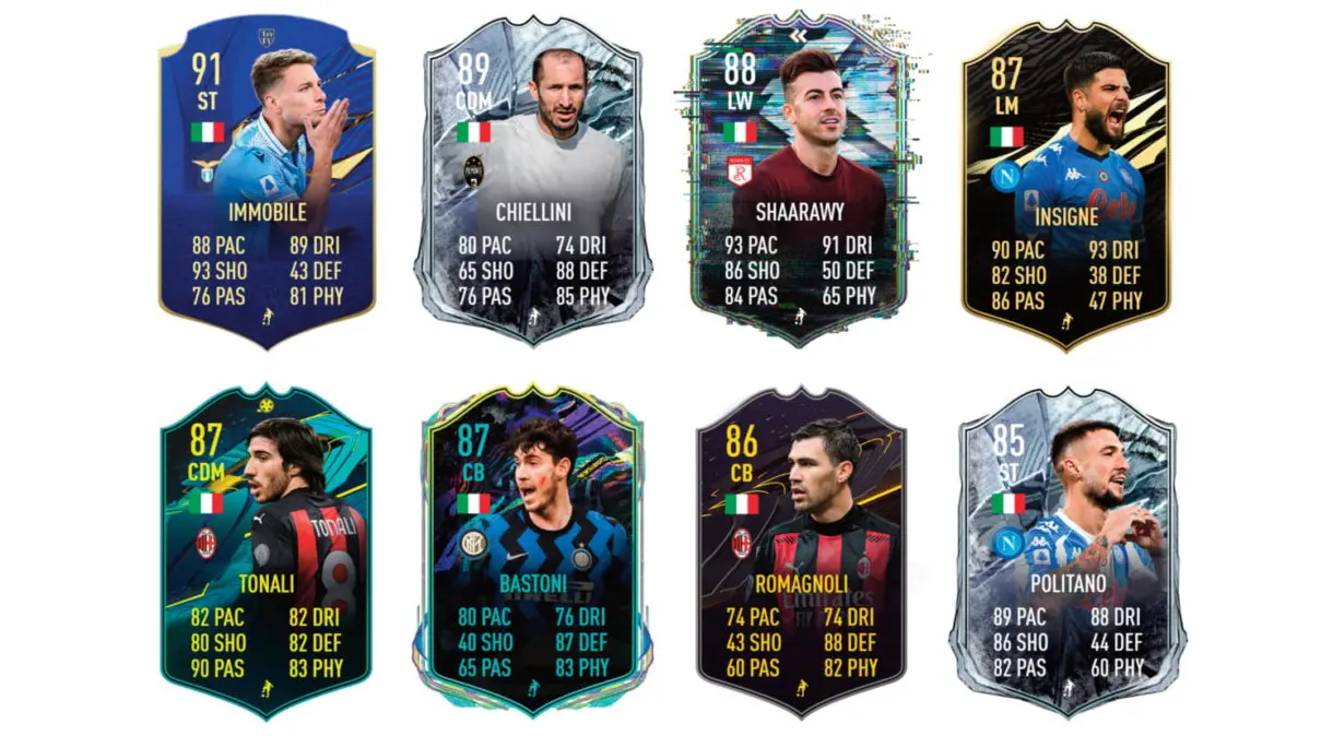 FIFA 21 Ultimate Team Francesco Caputo What If links verdes