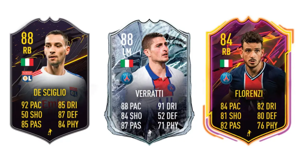 FIFA 21 Ultimate Team Francesco Caputo What If links naranjas