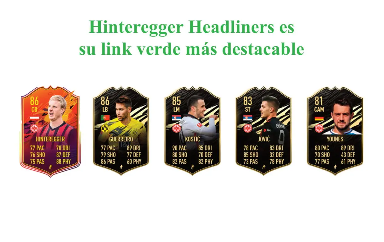 FIFA 21 Ultimate Team links verdes André Silva POTM