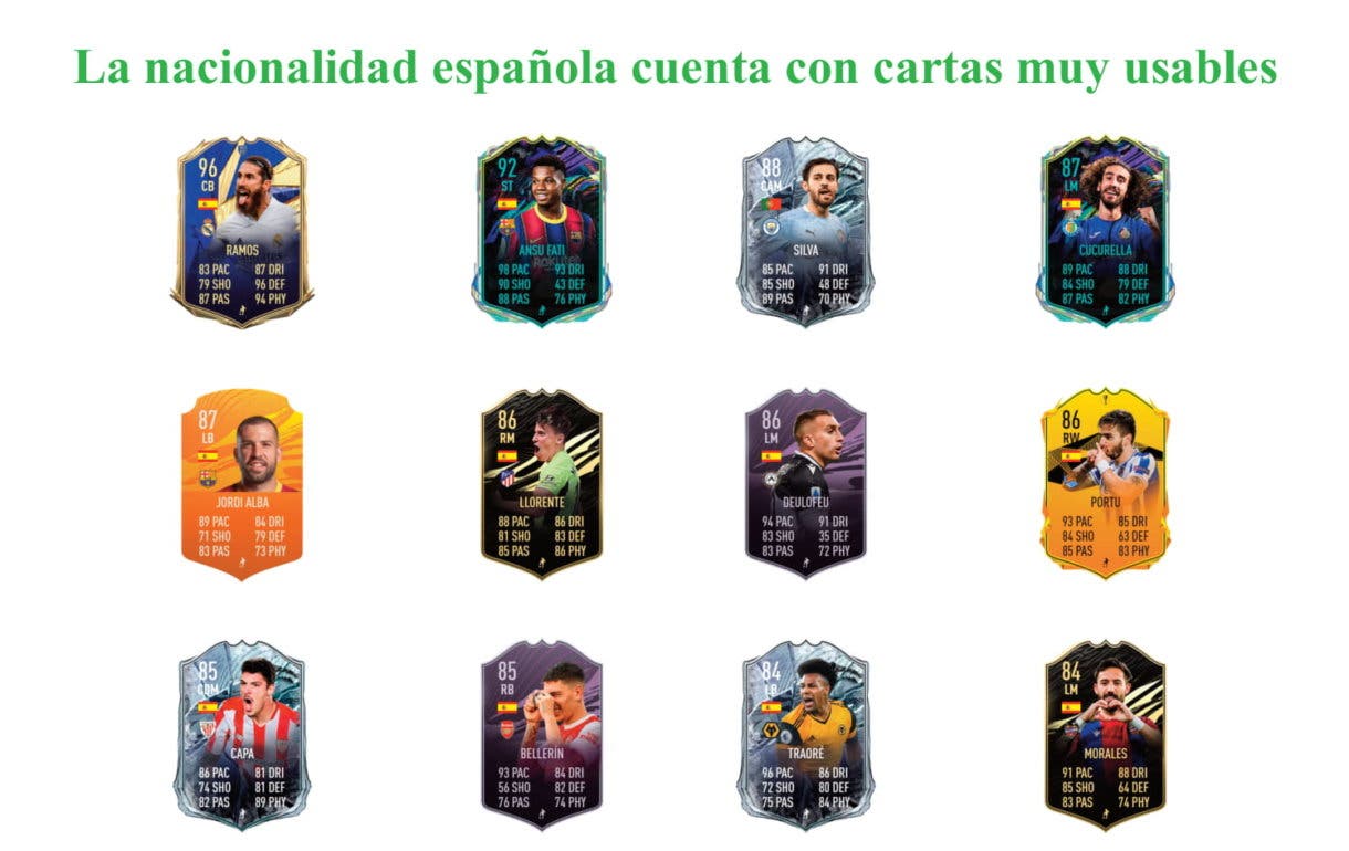 FIFA 21 Ultimate Team Butragueño Baby links verdes Icon Swaps segunda tanda