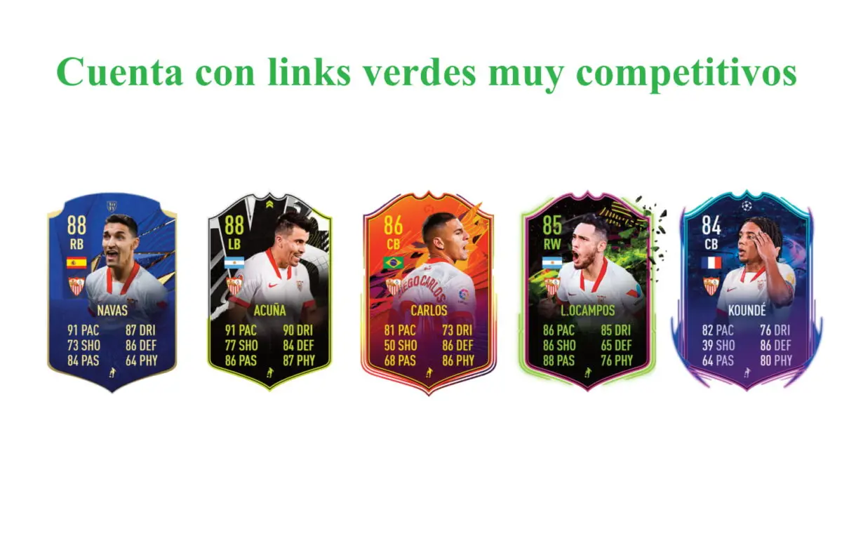 En-Nesyri POTM Liga Santander links verdes FIFA 21 Ultimate Team