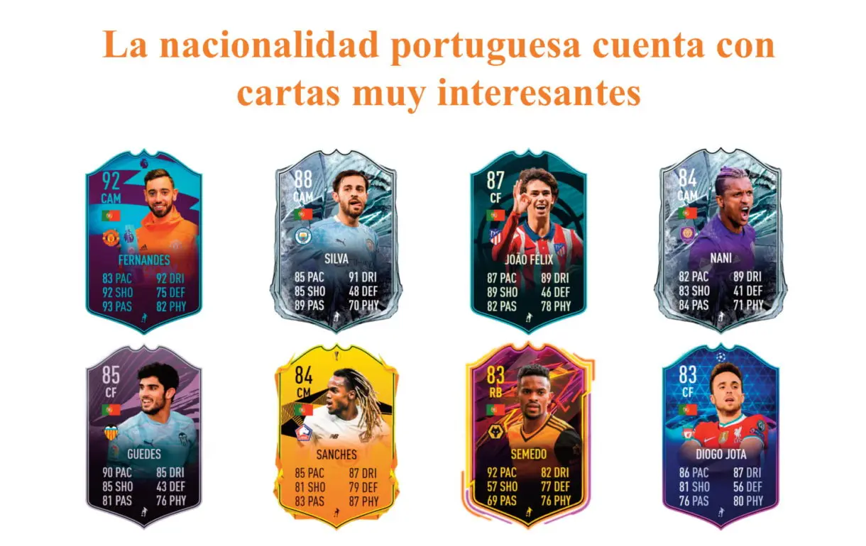 Pedro Goncalves Future Stars links naranjas. FIFA 21 Ulitmate Team