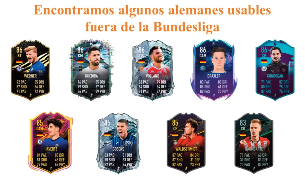 Herrmann Showdown links naranjas. FIFA 21 Ultimate Team