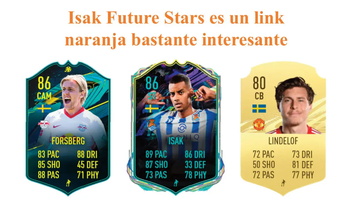 Kulusevski Future Stars links naranjas. FIFA 21 Ultimate Team