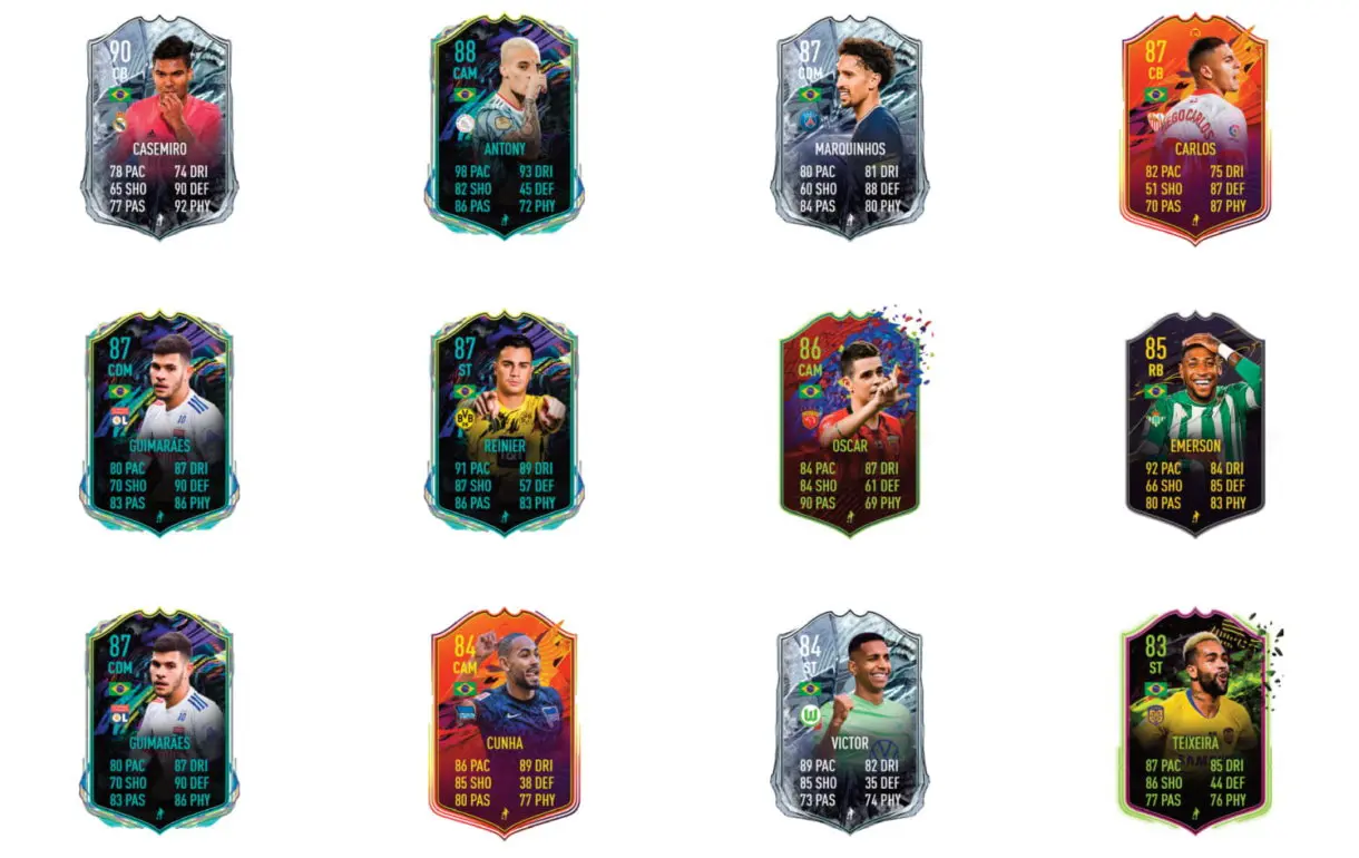 FIFA 21 Ultimate Team Raphinha What if links naranjas