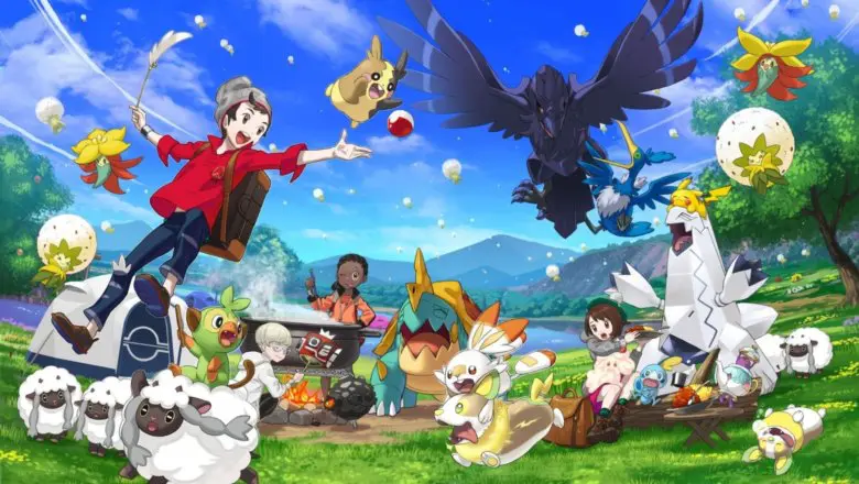Pokemon Espada y Escudo Poke Campamento