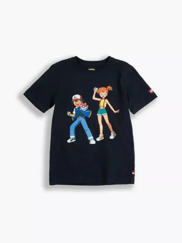 Pokemon ropa Levis Ash y Misty