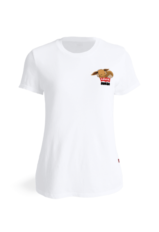 Pokemon ropa Levis camiseta Eevee