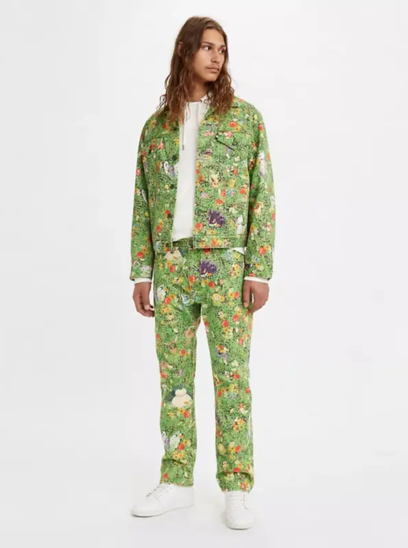 Pokemon ropa Levis traje