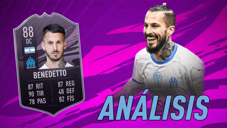 FIFA 21 Ultimate Team Análisis Benedetto Jugador de Liga