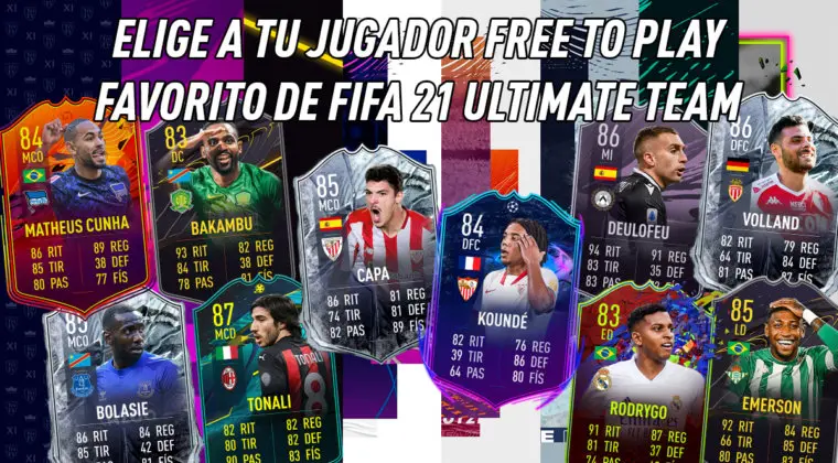 Imagen de FIFA 21: vota por tu carta free to play favorita de Ultimate Team