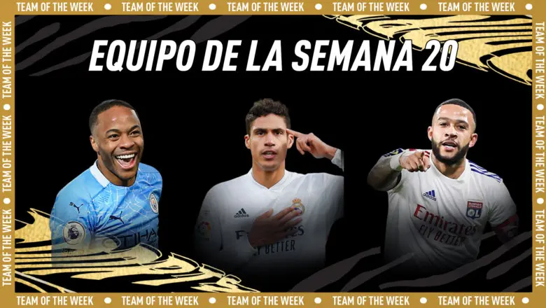 FIFA 21 Ultimate Team Equipo de la Semana TOTW 20
