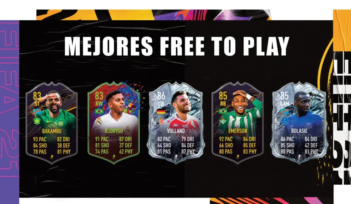 FIFA 21 Ultimate Team mejores cartas free to play. Top diez gratuitas