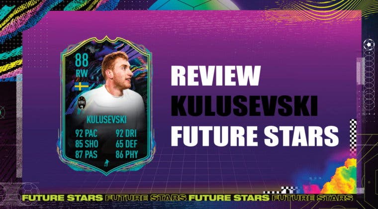 Imagen de FIFA 21: review de Kulusevski Future Stars. ¿El extremo diestro ideal para equipos competitivos?