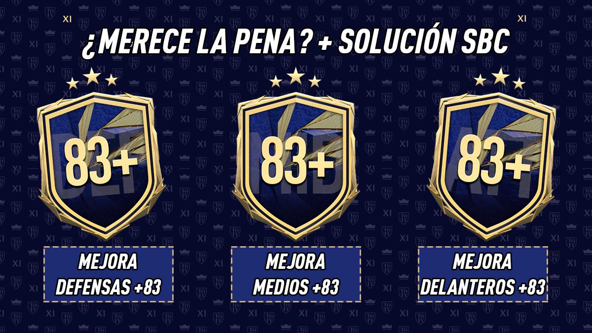 FIFA 21 Ultimate Team SBC Mejora Posiciones