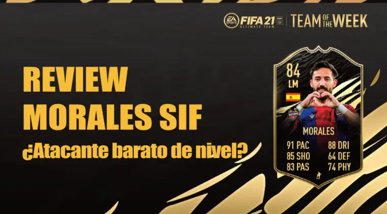 Imagen de FIFA 21: review de Morales SIF. ¿Es un atacante competitivo pese a su asequible precio?