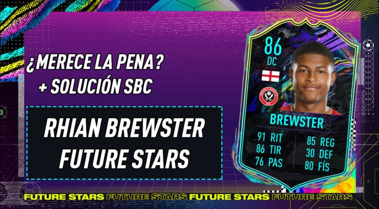 Imagen de FIFA 21: ¿Merece la pena Rhian Brewster Future Stars? + Solución del SBC