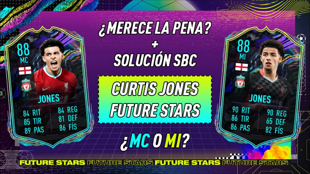 FIFA 21 Ultimate Team SBC Curtis Jones Future Stars