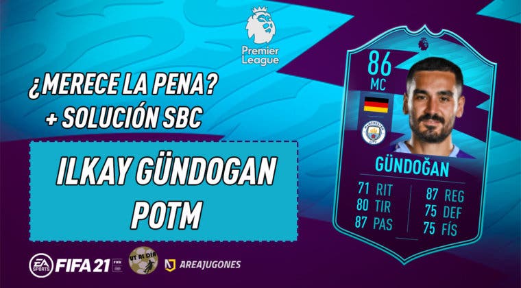 Imagen de FIFA 21: ¿Merece la pena Ilkay Gündogan POTM de la Premier League? + Solución del SBC
