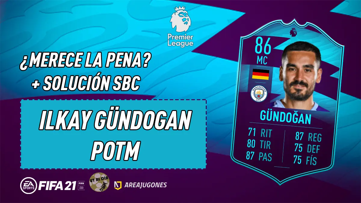 FIFA 21 Ultimate Team SBC Gündogan POTM Enero Premier League