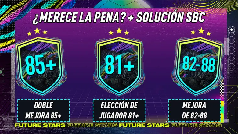 FIFA 21 Ultimate Team SBC Mejora Future Stars