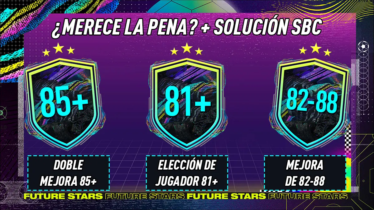 FIFA 21 Ultimate Team SBC Mejora Future Stars