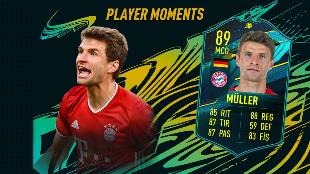 FIFA 21 Ultimate Team SBC Müller Moments