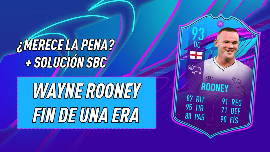 FIFA 21 Ultimate Team SBC Rooney Fin de Una Era