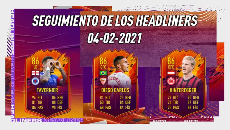 FIFA 21 Ultimate Team Seguimiento Headliners 04-02-2021