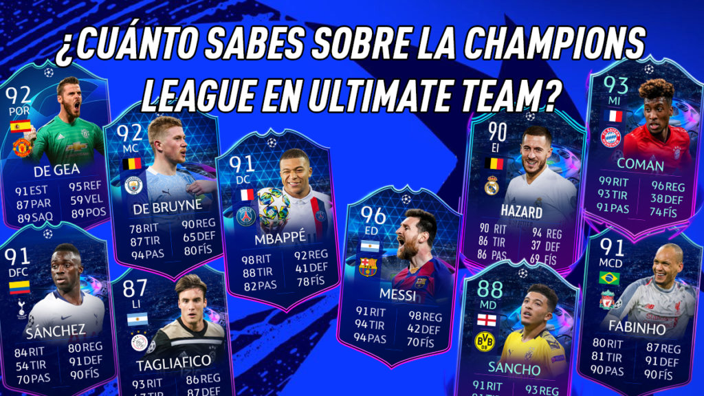 FIFA 21 Ultimate Team Test Champions League