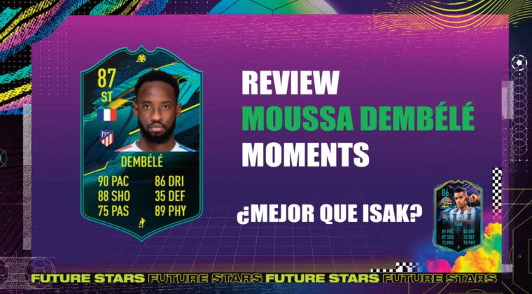 Imagen de FIFA 21: review de Moussa Dembélé Moments. ¿Más interesante que Isak Future Stars?