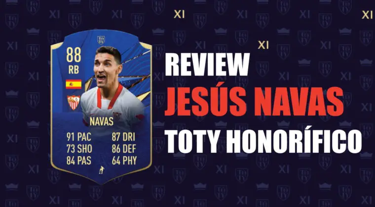 Imagen de FIFA 21: review de Jesús Navas TOTY Honorífico. ¿Es un defensor competitivo?