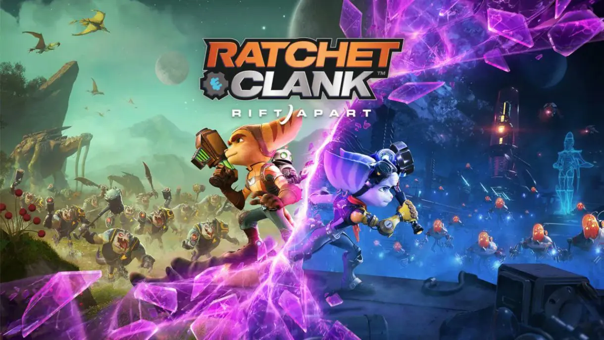 ratchet clank una dimension aparte key art
