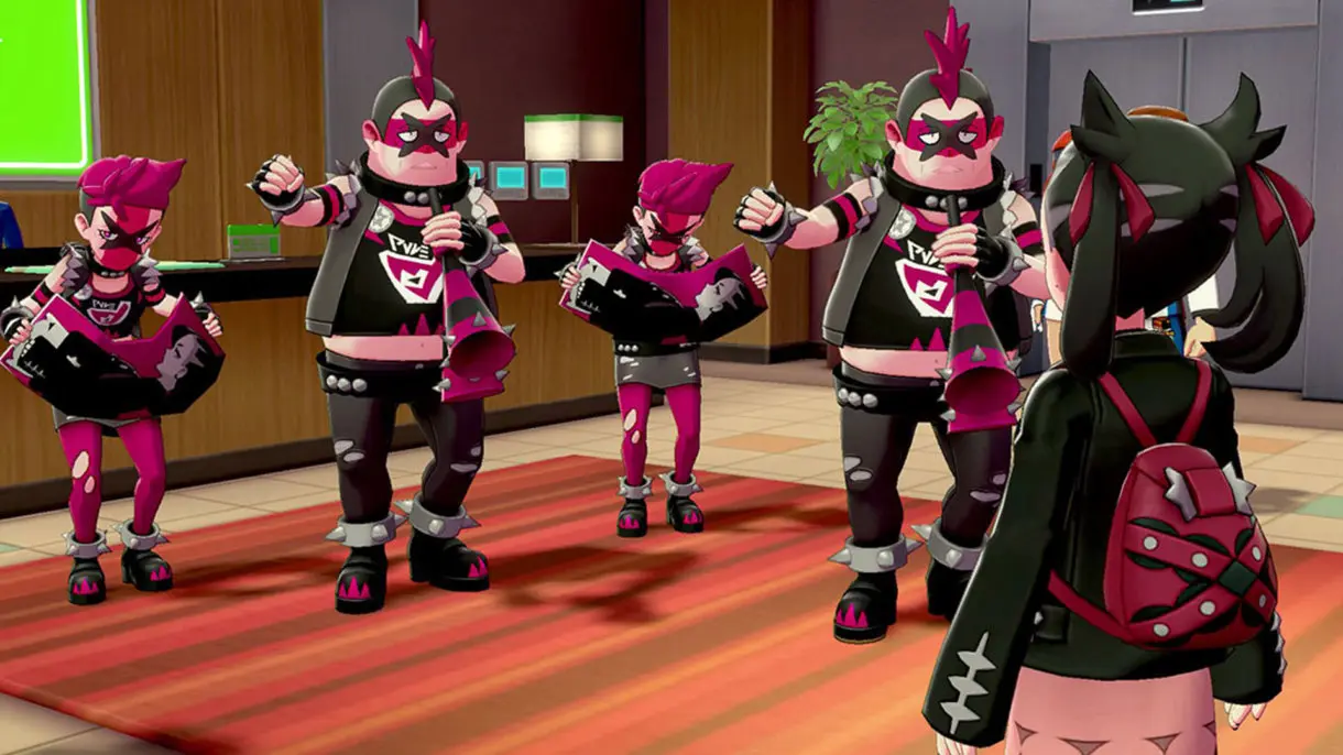 Team Yell Pokémon Espada y Escudo