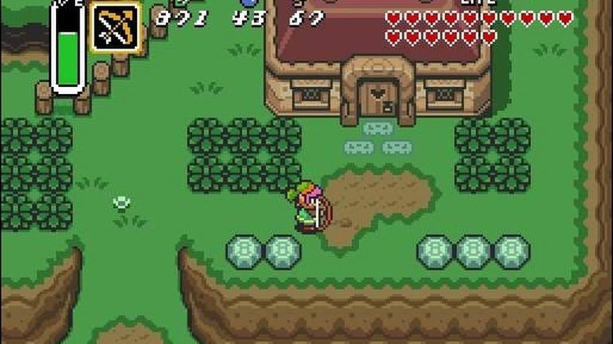 The Legend of Zelda- A Link to the Past ingame