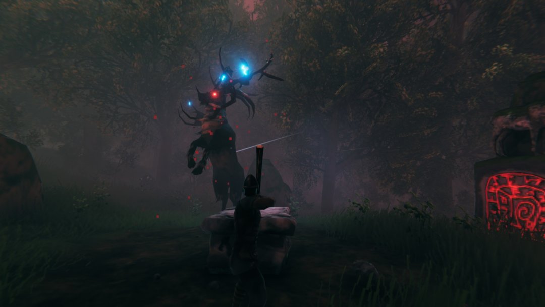 Valheim guía para invocar (y derrotar) al primer jefe, Eikthyr