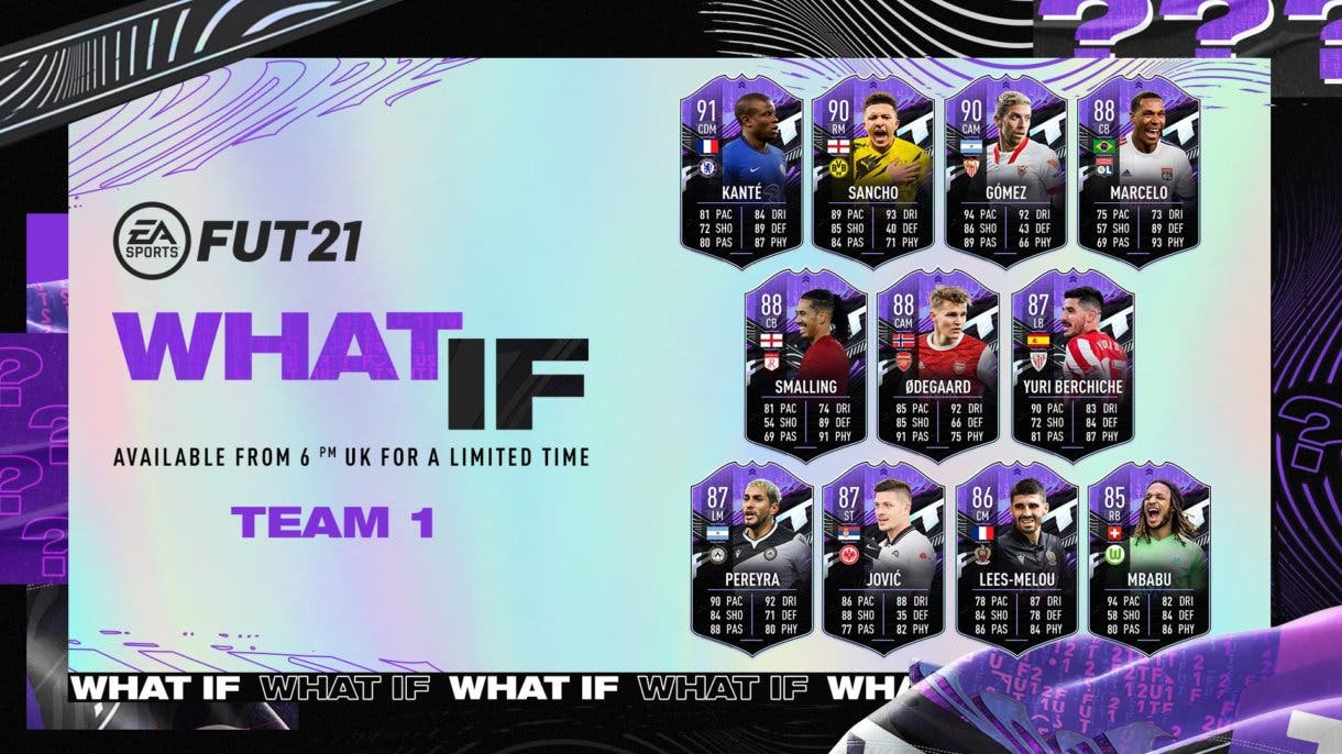 Primer equipo What If FIFA 21 Ultimate Team