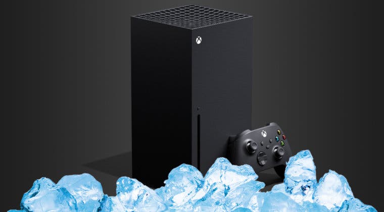Imagen de Esculpen una espectacular estatua de hielo de Xbox Series X