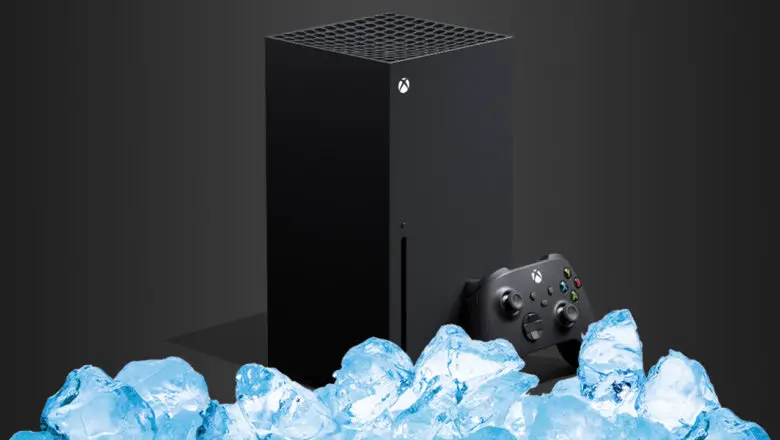 xbox series x hielo