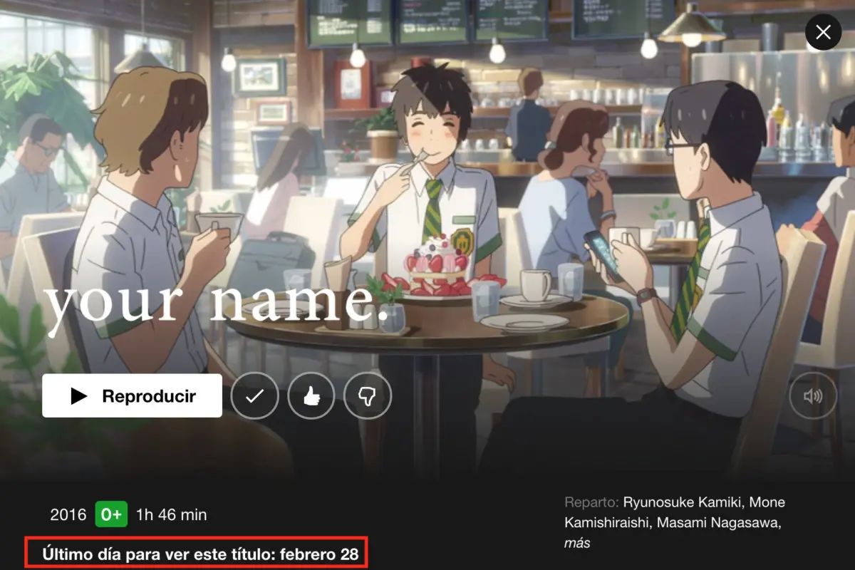 Your Name Netflix